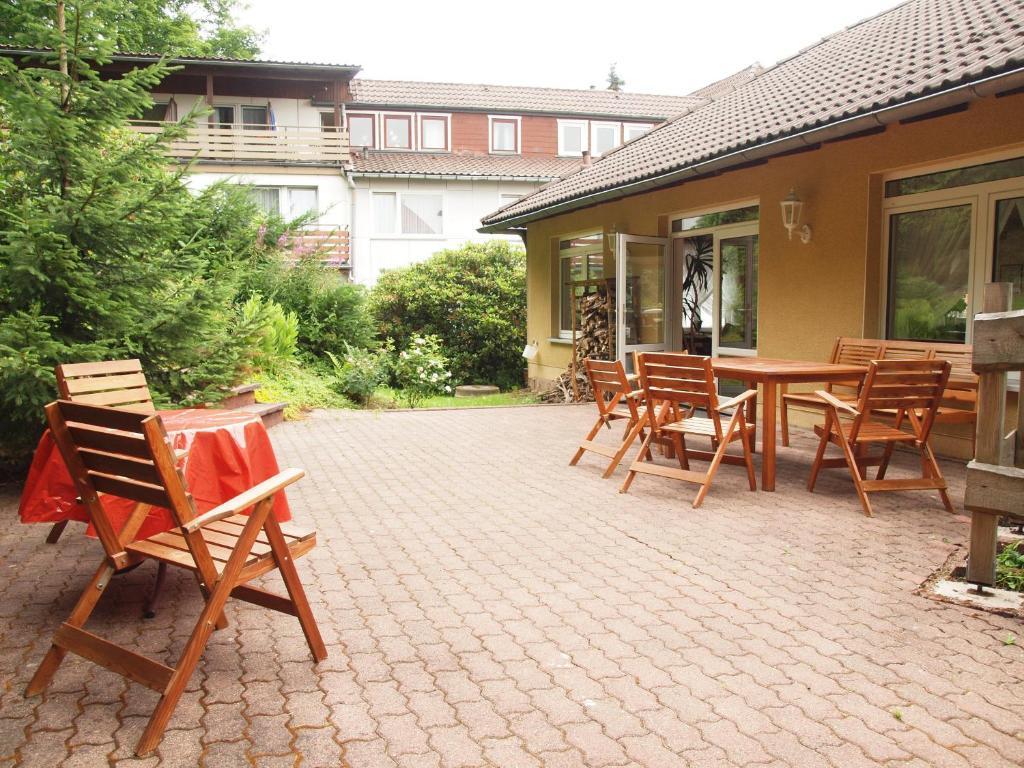 Hotel-Pension Ursula Bad Sachsa Bagian luar foto